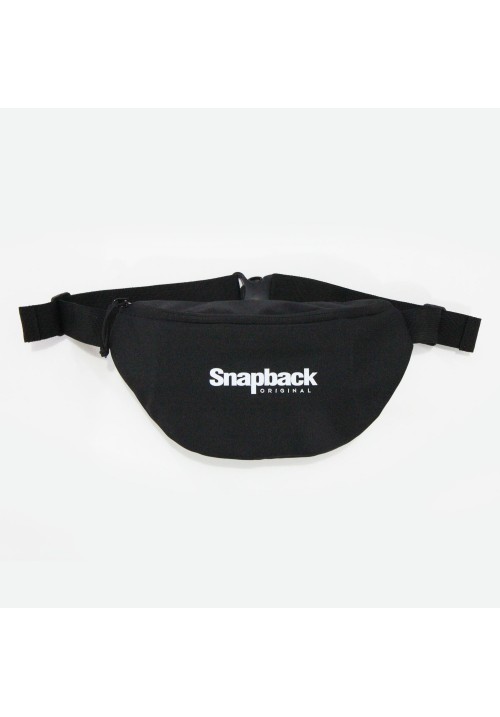 Snapback Waistbag Black Snapback Original Silver
