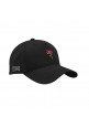 Snapback Adult Baseball Cap Black Embroidery Flamingo