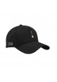 Snapback Adult Baseball Cap Black Embroidery Bottle
