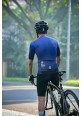 Short Sleeve Brown Ombre Cycling Jersey Spandex Full Zipper Snapback