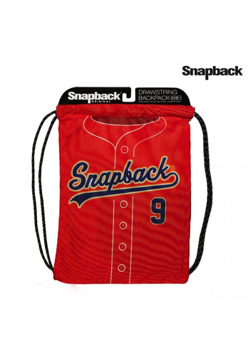 Drawstring Backpack 9 Red
