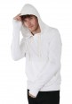 Hoodie Snapback Plain White