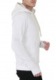 Hoodie Snapback Plain White