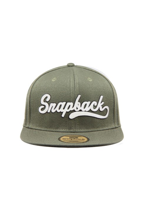 Adult Hiphop Hat Snapback Army Green Snapback Font