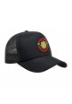 Trucker Hat Adult Black Original Snapback Logo Captain Marvel Kawaii