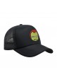 Trucker Hat Adult Black Original Snapback Logo Iron Man Kawaii