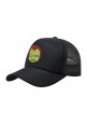 Trucker Hat Adult Black Original Snapback Logo Iron Man Kawaii