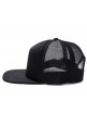 Hiphop Trucker Hat Adult Ori Snapback Plain Black