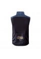 Original Snapback/Vest/Men Women's Parachute Bike Vest Jacket -Blue