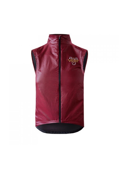 Original Snapback/Vest/Men Women's Parachute Bike Vest Jacket -Maroon