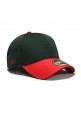Snapback GOLF Cap Sport Style Dark Green Red