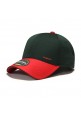 Snapback GOLF Cap Sport Style Dark Green Red