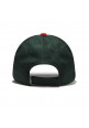 Snapback GOLF Cap Sport Style Dark Green Red