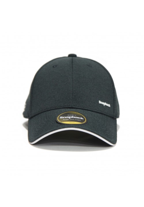 Snapback GOLF Cap Sport Style Dark Green Misty White List
