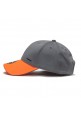 Snapback GOLF Cap Sport Style Grey Orange