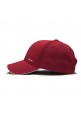 Snapback GOLF Cap Sport Style Maroon White List