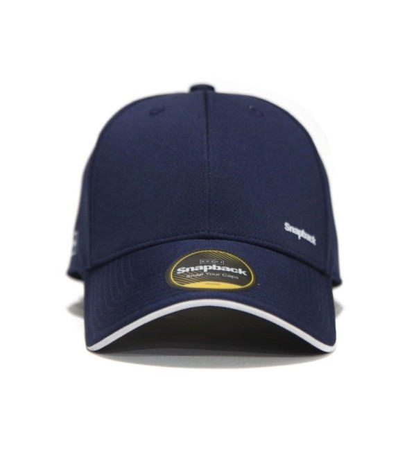 Snapback GOLF Cap Sport Style Navy White List