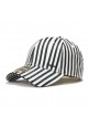 Snapback GOLF Cap Sport Style Striple Black & White