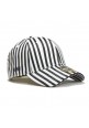 Snapback GOLF Cap Sport Style Striple Black & White