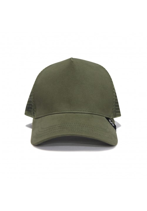 Snapback Trucker Baseball Cap Army Premium