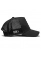 Snapback Trucker Baseball Cap Black Premium