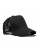 Snapback Trucker Baseball Cap Black Premium
