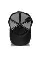 Snapback Trucker Baseball Cap Black Premium