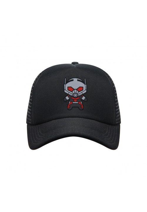 Trucker Hat Adult Black Ori Snapback Logo Ant Man 02 Kawaii
