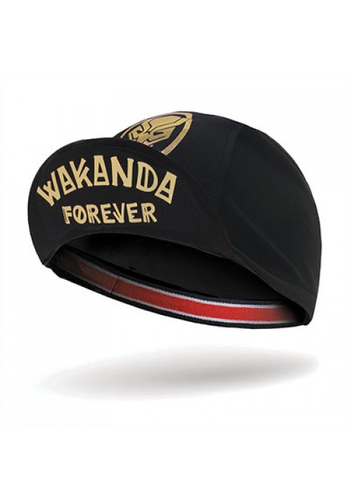 Black Marvel Wakanda Forever Adult Bicycle Hat Snapback