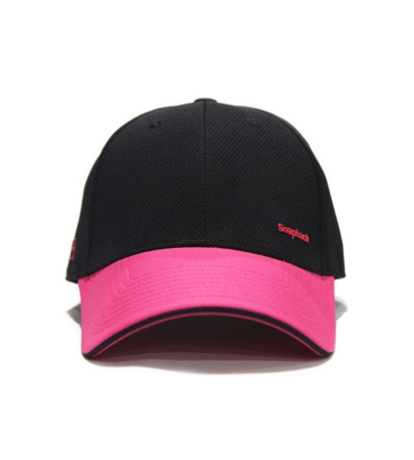 Snapback GOLF Cap Sport Style Black Pink
