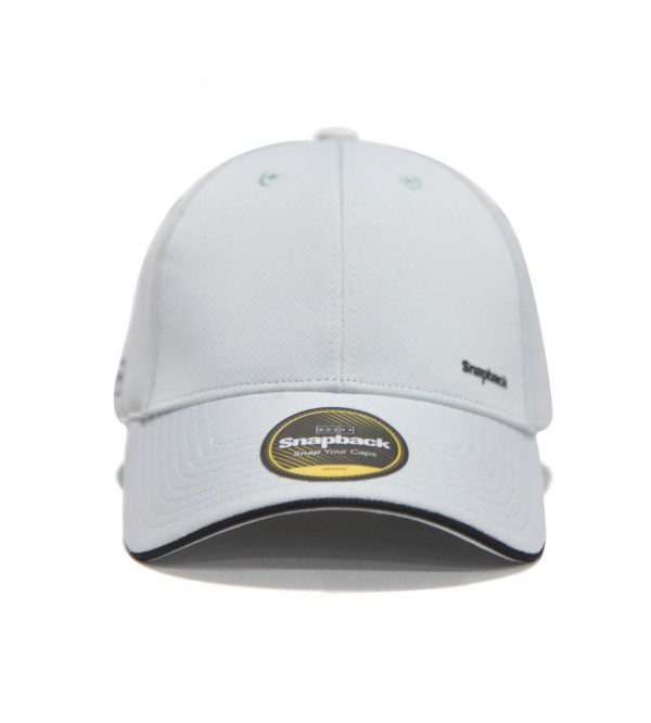 Snapback GOLF Cap Sport Style White Black List